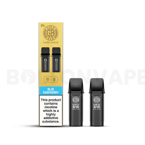 Blue Raspberry Gold Bar Reload Prefilled Pod | 2 Pack