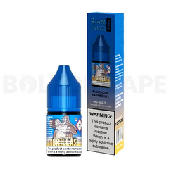 Blue Sour Raspberry 10ml Nic Salt E-Liquid By R and M Tornado 7000