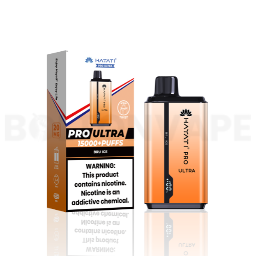 Hayati Pro Ultra 15000 Bru Ice Disposable Vape