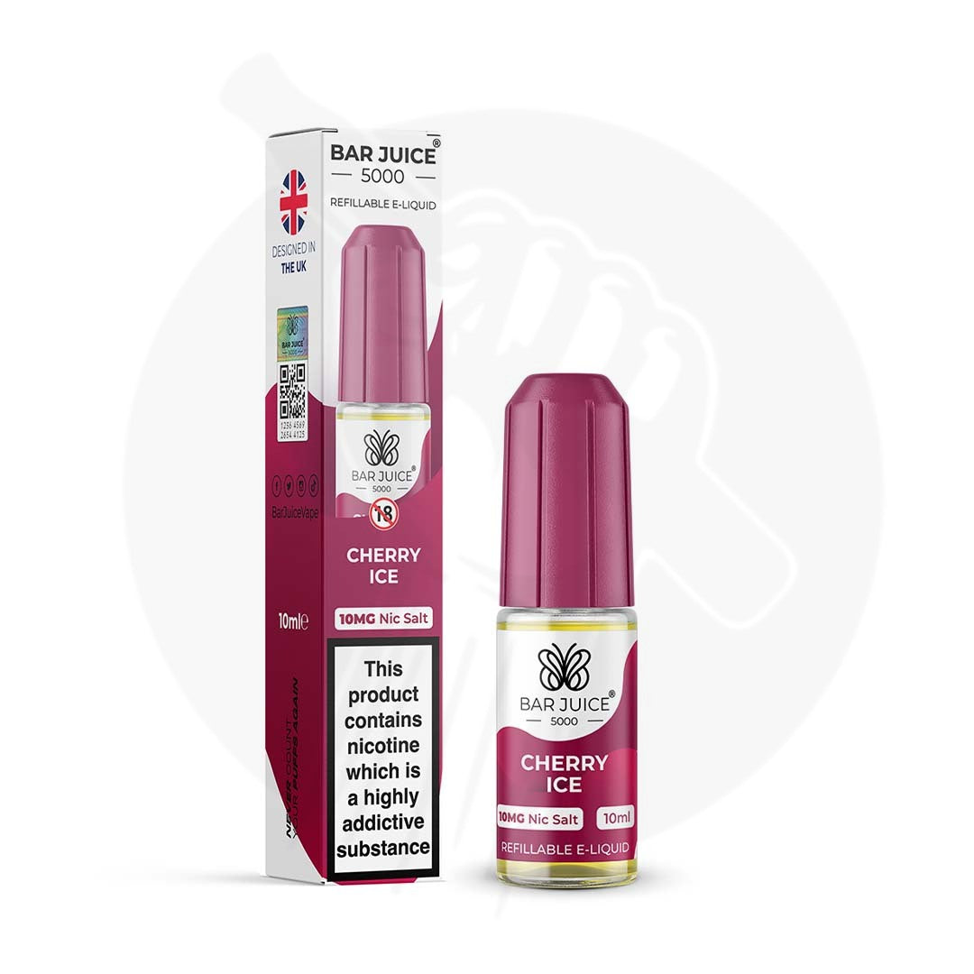 Cherry Ice Bar Juice 5000 Nic Salts E liquid