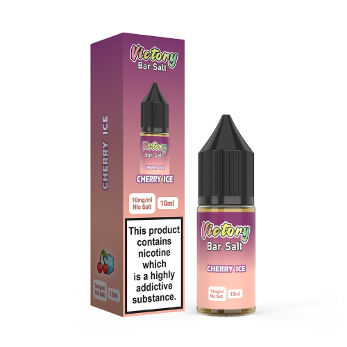 Cherry Ice 10ml Bar Salt Nic Salt E-Liquid By Victory Juice