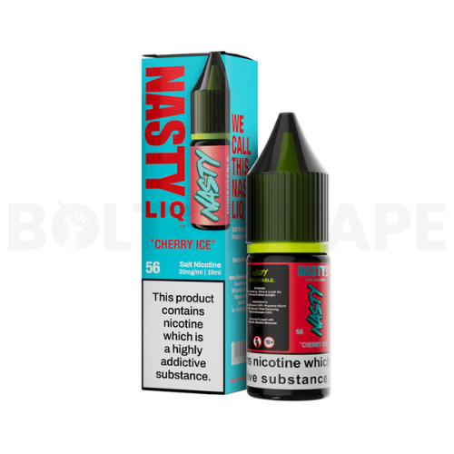 Cherry Ice 10ml Nic Salt E-Liquid By Nasty Liq