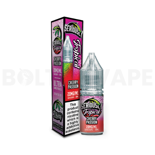 Cherry Passion Nic Salt E-Liquid by Seriously Tropical