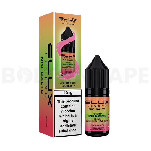 Cherry Sour Raspberry 10ml Nic Salt E-liquid By Elux Legend