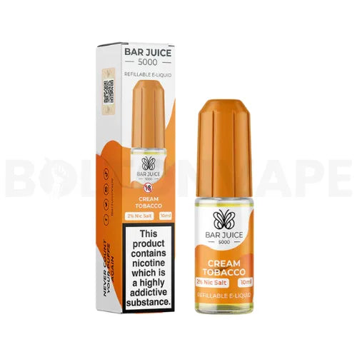 Cream Tobacco Bar Juice 5000 Nic Salt e-liquid
