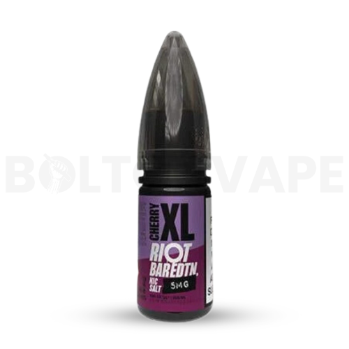 Cherry XL 10ml Nic Salt E-liquid by Riot Bar Edtn