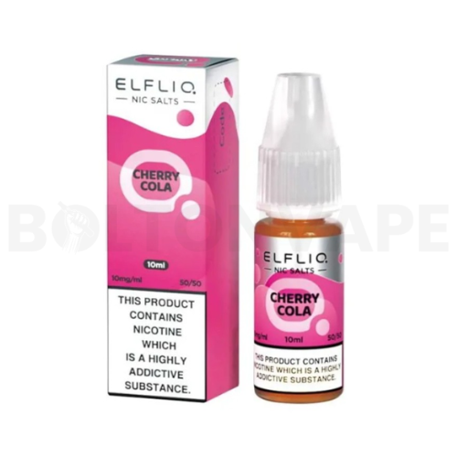 Elf bar Elfliq 10ml Nic Salt Vape Juice - Box of 10