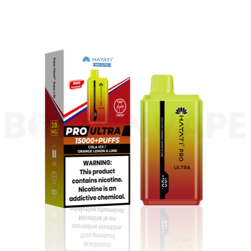 Hayati Pro Ultra 15000 Cola Ice / Orange Lemon & Lime Disposable Vape