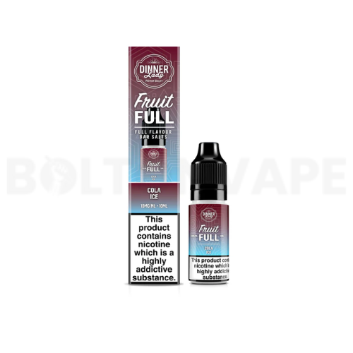 Dinner Lady Cola Ice Fruit Full 10ml Nic Salt E-Liquid