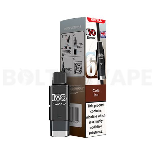 Cola Ice IVG SAVR refill Pods