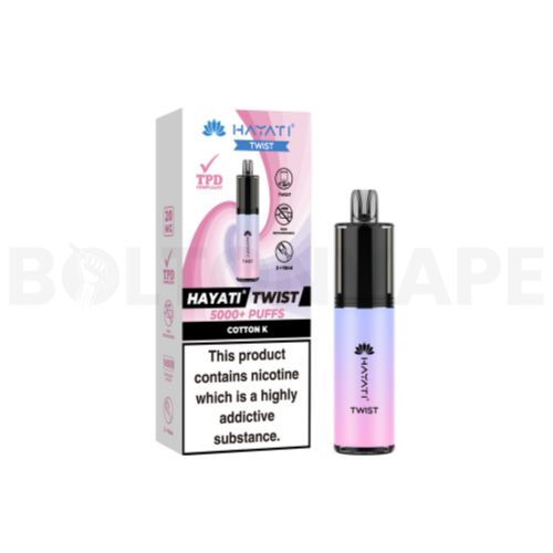 Hayati Twist 5000 Puffs Disposable Vape Pod Kit