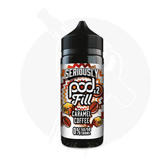 Caramel Coffee Shortfill E-Liquid by Seriously Pod Fill x2