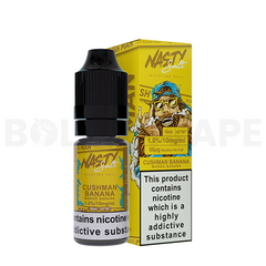 Banana Cush Man E-Liquid 10ml Nic Salt By Nasty Juice