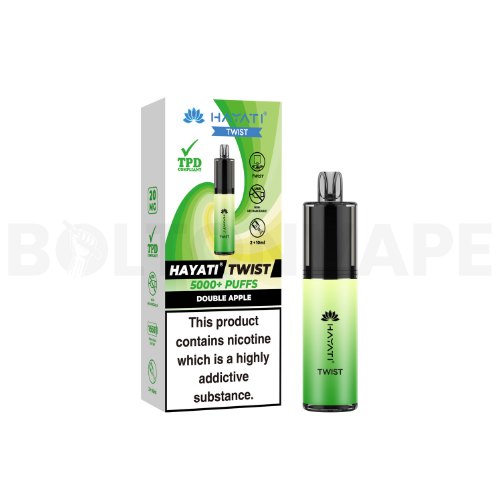 Double Apple Hayati Twist 5000 Disposable Pod Kit