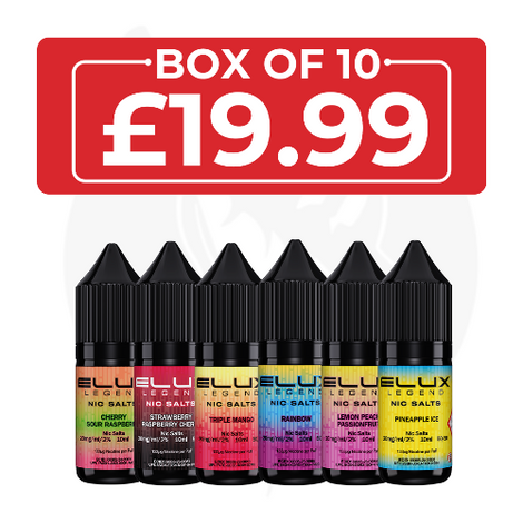 Bulk Buy Box of 10 Vape Juice - 10 x Multi-Pack Deals