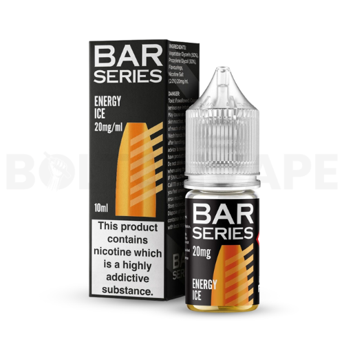 Energy Ice 10ml Nic Salt E-liquid by Bar Series