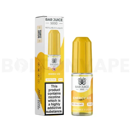 Energy Ice Bar Juice 5000 Nic Salt e-liquid