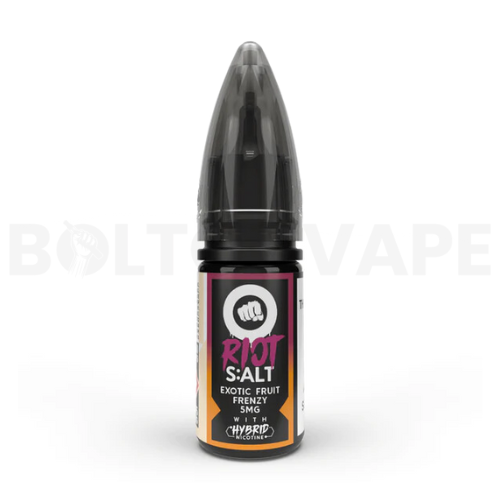 Exotic Fruit Frenzy Hybrid 10ml Nic Salt E-Liquid by Riot Squad