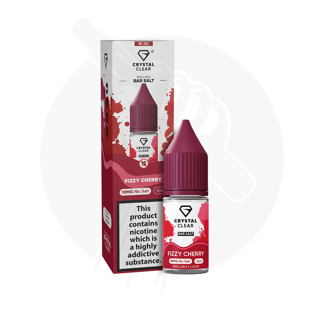 Crystal Clear Bar Salt 10ml E-liquid - Pack of 10