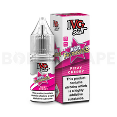 Fizzy Cherry 10ml Nic Salt E-Liquid by IVG Bar Favourites