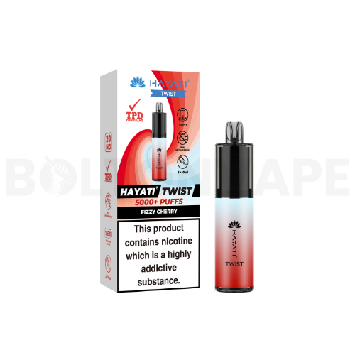 Fizzy Cherry Hayati Twist 5000 Disposable Pod Kit