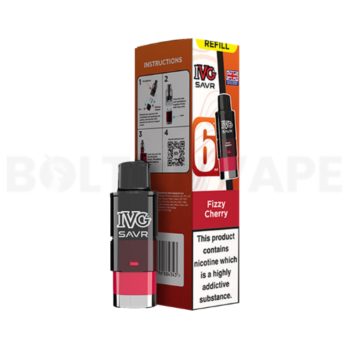 Fizzy Cherry IVG SAVR refill Pods