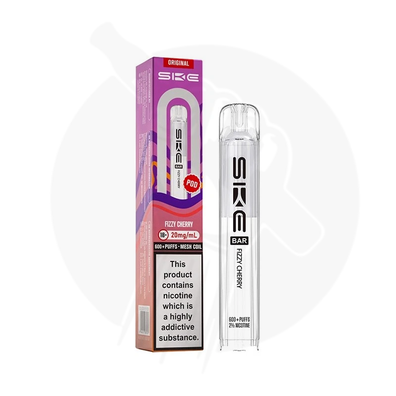 Fizzy Cherry Prefilled Replacement Pods By SKE Bar 600