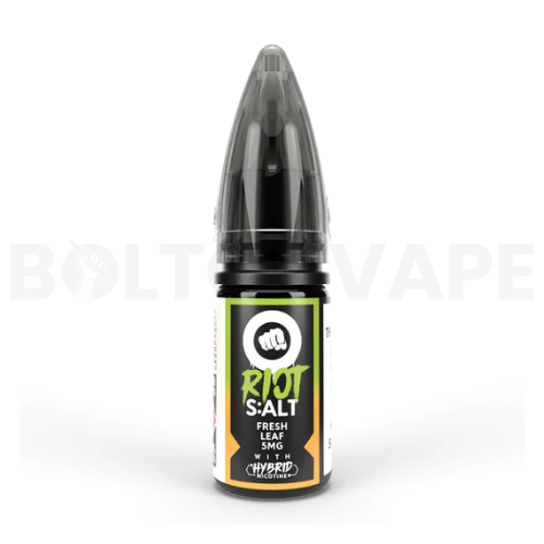 Fresh Leaf Hybrid 10ml Nic Salt E-Liquid by Riot Squad