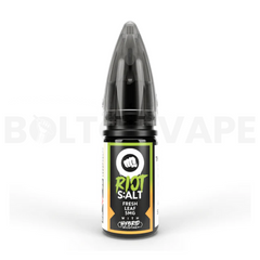 Fresh Leaf Hybrid 10ml Nic Salt E-Liquid by Riot Squad