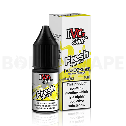 Fresh Lemonade 10ml Nicotine E-Liquid by IVG