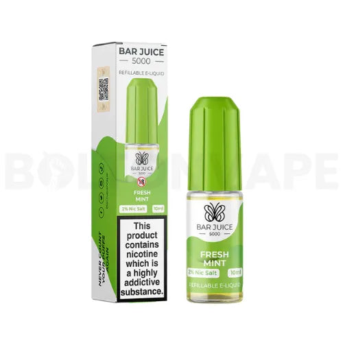 Fresh Mint Bar Juice 5000 Nic Salt e-liquid