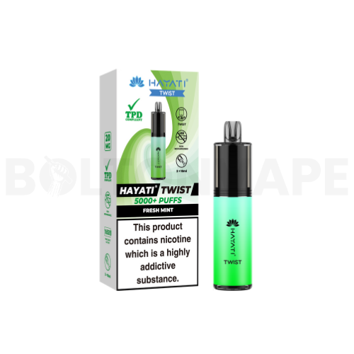 Hayati Twist 5000 Puffs Disposable Vape Pod Kit