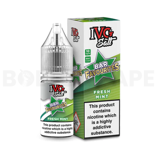 Fresh Mint 10ml Nic Salt E-Liquid by IVG Bar Favourites