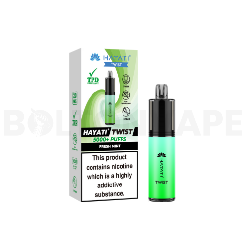 Fresh Mint Disposable Vape By Hayati Twist 5000