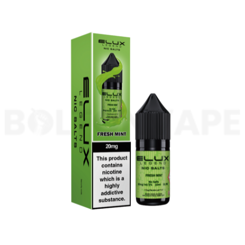 Fresh Mint Nic Salt E-Liquid By Elux Legend