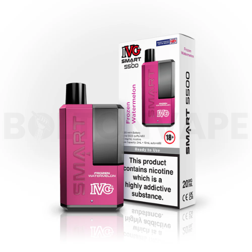 Frozen Watermelon IVG Smart 5500 Disposable Vape Kit