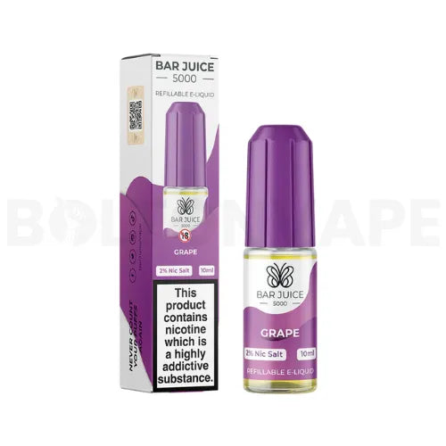 Grape Bar Juice 5000 Nic Salt e-liquid