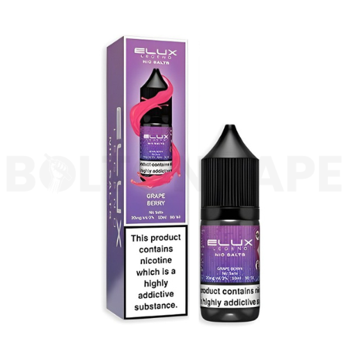 Grape Berry 10ml Nic Salt E-Liquid By Elux Legend