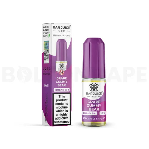 Grape Gummy Bear Bar Juice 5000 Nic Salt e-liquid