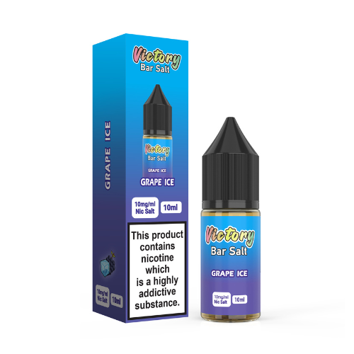 Grape Ice 10ml Bar Salt Nic Salt E-Liquid By Victory Juice