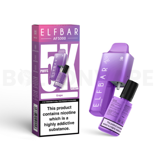 Grape Elfbar Af5000 Disposable Vape