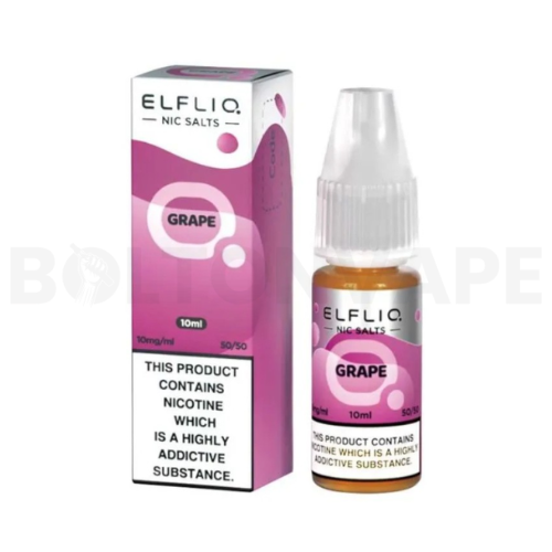 Grape 10ml Nic Salt E-Liquid by Elf Bar ELFLIQ