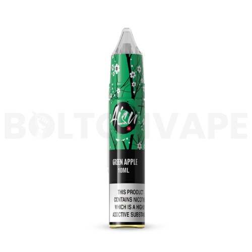 Green Apple 10ml Nic Salt E-Liquid by Aisu