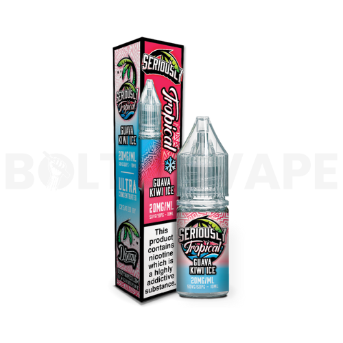 Seriously Tropical Guava Kiwi Ice Nic Salt E-liquid