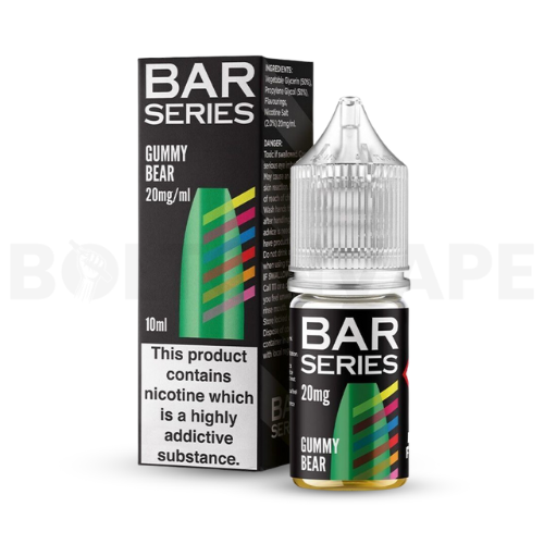 Gummy Bear 10ml Nic Salt E-liquid by Bar Series