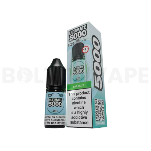 Ultimate Bar 5000 Nic Salt Vape Juice - Box of 10
