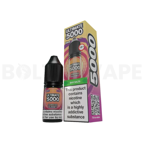 Ultimate Bar 5000 Nic Salt Vape Juice - Box of 10