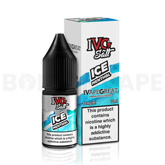 Ice Menthol 10ml Nicotine E-Liquid by IVG