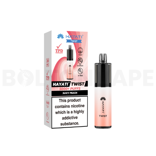 Hayati Twist 5000 Puffs Disposable Vape Pod Kit