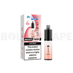 Hayati Twist 5000 Juicy Peach Disposable Pod Kit